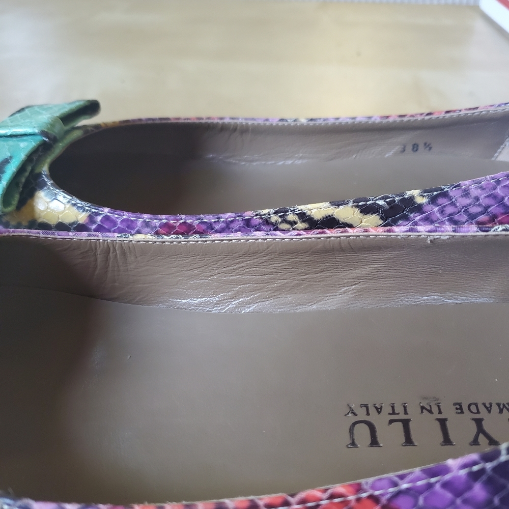 Anyi lu python leather shoes - Picture 2 of 7